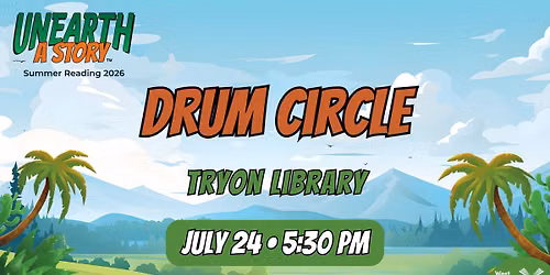 Drum Circle at Tryon Library