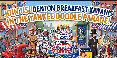 DBK at the Yankee Doodle Parade
