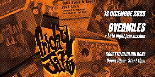 Friday Jazz | OVERMILES + late night jam session