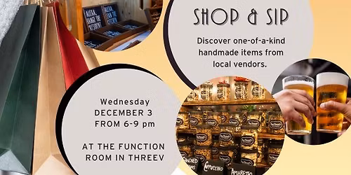 Holiday Shop & Sip Vendor Market