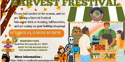 Harvest Festival & Trick Or Treat At The Last SECM Of The Season