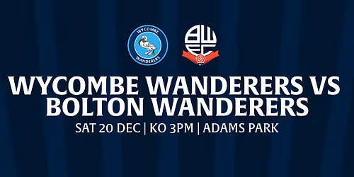Wycombe Wanderers vs Bolton Wanderers