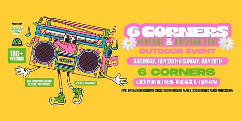 3rd Annual Six Corners Vintage & Artisan Fest