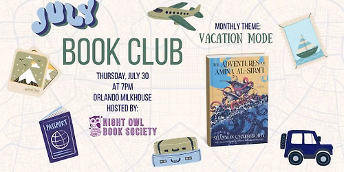 July Book Club 2 - The Adventures of Amina al-Sirafi