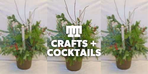 Crafts + Cocktails- Porch Pots with The Plant People