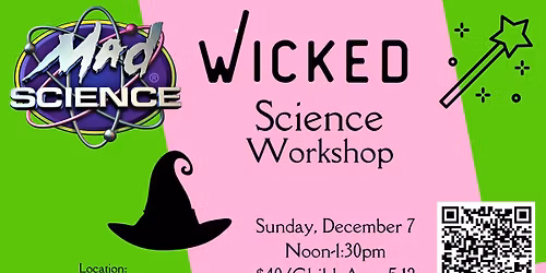 Wicked Science Workshop at Mad Science!