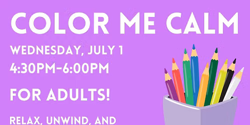 Color Me Calm for Adults 