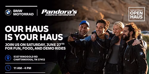 BMW Motorrad Open Haus & Demo Rides