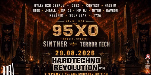 HARDTECHNO REVOLUTION #14 || 2 URODZINY || 3 SCENY || 29.08