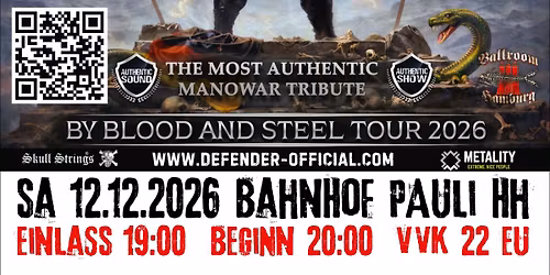 Ballroom Metal Attack - DEFENDER & IRON PRIEST