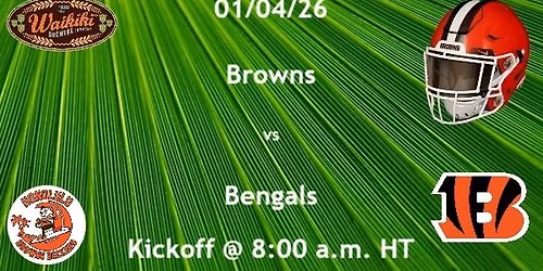Browns vs Bengals!