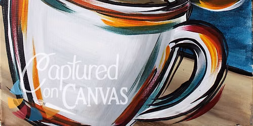Scribled Coffee Cup Paint & Sip Party!