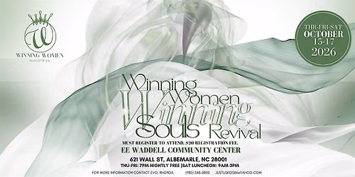 Winning Women Winning Souls Revival