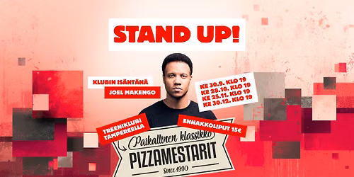 Tampereen Pizzamestareiden Stand up -treeniklubi