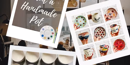 Paint-a-Pot at Arrowroot Coffee Co!