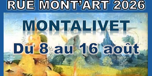 FESTIVAL RUE MONT'ART 2026