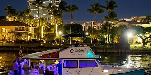 Miami Floating Club Experience: Sunset Boat Party with BYOB and CAPTAIN