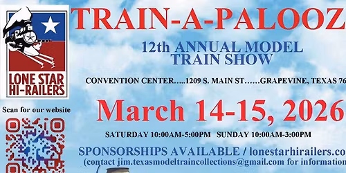 Train-A-Palooza at Grapevine Convention Center