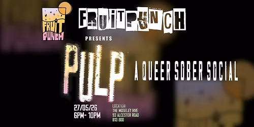 PULP Queer Sober Social