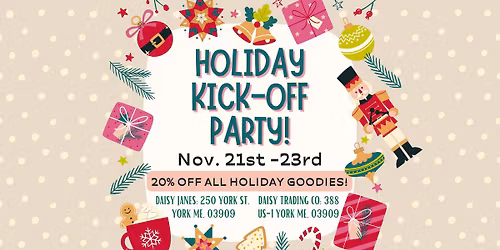 Holiday Kick-Off Party \ud83c\udf84\ud83c\udf81