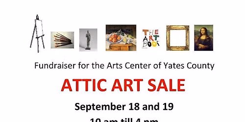 Attic Art Sale