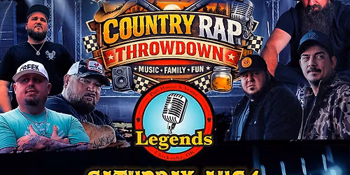 2026 Oklahoma Country Rap Throwdown at Legends Event Park