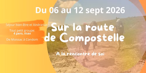 S\u00e9jour sur le chemin de Compostelle
