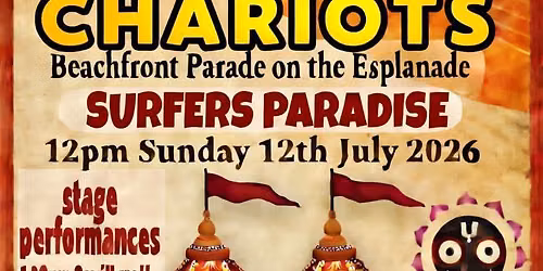 FESTIVAL OF CHARIOTS Chariot Parade