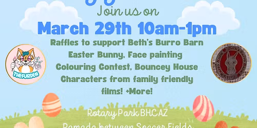 TheFurDen 5th Annual FREE Easter Egg Hunt and Burro Barn Fundraiser