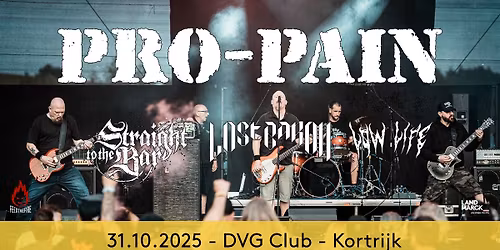 Pro-Pain + STTB + Lost Baron + Low Life @ DVG Club, Kortrijk