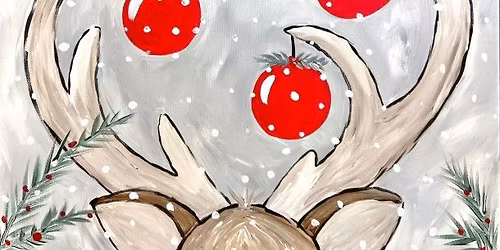 "Prancing into Christmas" In-Studio Paint Party!