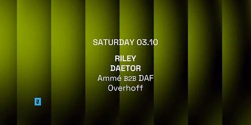 TOFFLER Presents RILEY, DAETOR