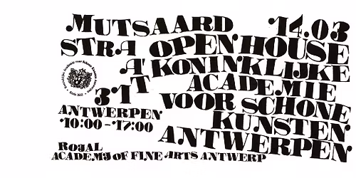 OPEN HOUSE 2026 \u2192 Koninklijke Academie voor Schone Kunsten Antwerpen