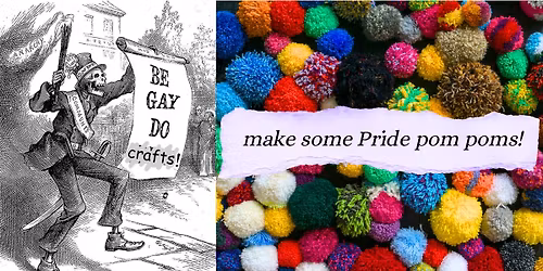 Be Gay Do Crafts! - Pride Pom Poms