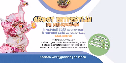 Groot eetfestijn AKV De Melkmoilen