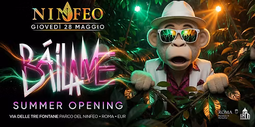 Ninfeo Club Bailame Opening