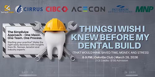 Things I Wish I Knew Before My Dental Build