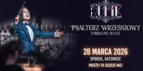 Katowice: Piotr Rubik: Psa\u0142terz Wrze\u015bniowy - jubileusz 20 lat