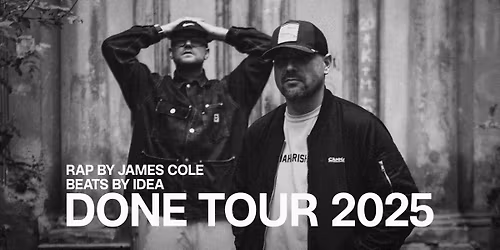 James Cole & Idea \u2022 Done Tour \u2022 Brno, Kabinet M\u00faz
