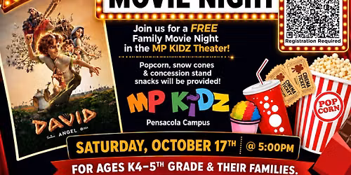 MP Kidz Family Movie Night-REGISTRATION REQUIRED. FREE EVENT!