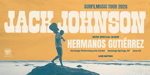 Jack Johnson: SURFILMUSIC Tour 2026
