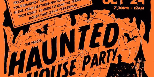 Haunted 1960'S House Party With Sock It To Em' JD, Jake Bonnici.