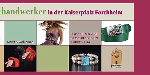 Kunsthandwerkermarkt Forchheim 2026