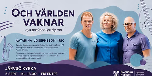 Och v\u00e4rlden vaknar - nya psalmer i jazzig ton