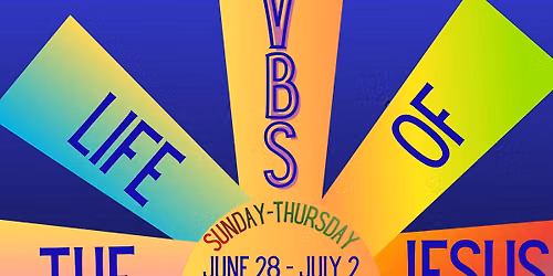 Vacation Bible School 2026