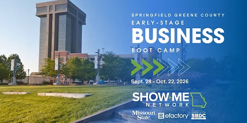 Early-Stage Business Boot Camp - Springfield Greene County