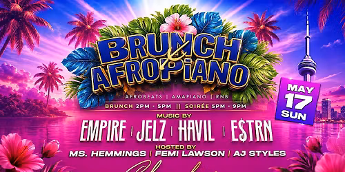 CHAMBERS AFRO BRUNCH PARTY
