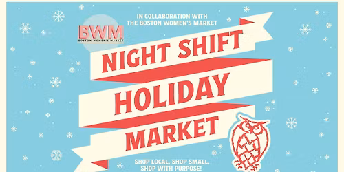 Boston Women’s Holiday Market at Night Shift Brewing