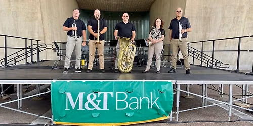 Dominant 5 Brass Quintet Performs at Lunchtime at the Plaza Music Series Presented by M&T Bank
