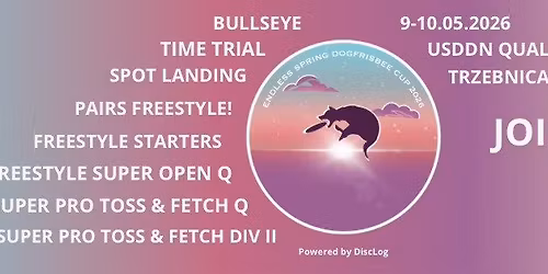 ENDLESS SPRING DOGFRISBEE CUP USDDN Q 2026